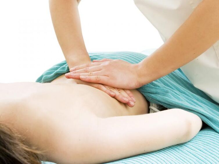 Lendenwirbelsäulenmassage