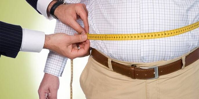 Fettleibigkeit als Ursache für Arthrose des Sprunggelenks